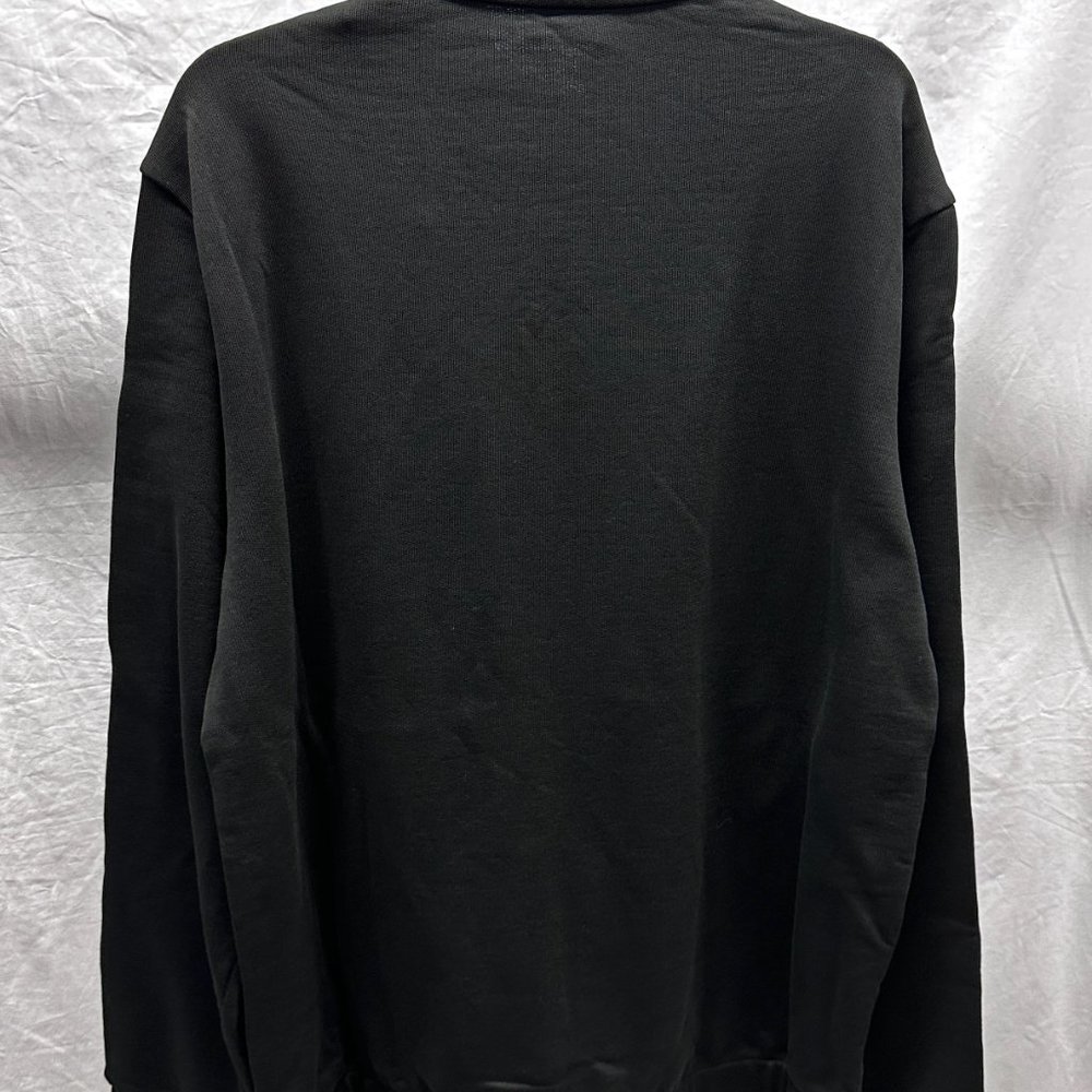 NEW Moncler Logo Tape Cotton Jersey Track Jacket Large - Picture 7 of 9